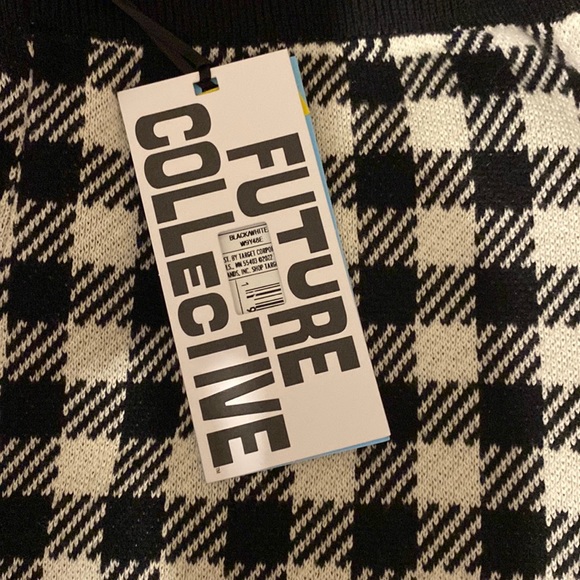 FUTURE
COLLECTIVE HOUNDSTOOTH KNIT SHORTS BY GABRIELLA
KAREFA-JOHNSON Sz XL NWT - Picture 4 of 7